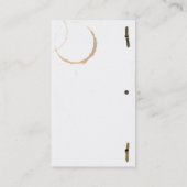 Drehbuchautor Visitenkarte (Rückseite)