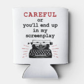 Drehbuchautorin in meinem Drehbuch Dosenkühler (Rückseite)