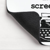 Drehbuchautorin in meinem Drehbuch Mousepad (Ecke)