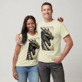 Drehdrache: Ein realistisches Portrait in Bewegung T-Shirt (Unisex)