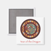 Drehdrache Magnet (Vorderseite/Rückseite)