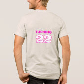 Drehen 22 #CrewNeckTee-T - Shirt (Rückseite)