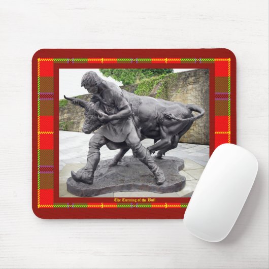 Drehen der Bull-Maus-Pad Mousepad (Mit Mouse)