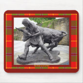 Drehen der Bull-Maus-Pad Mousepad (Vorne)