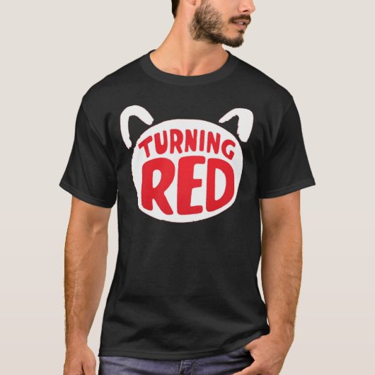 Drehen des Red Movie Logos White und Red Classic T T-Shirt (Vorderseite)