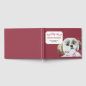Drehen eines süßen Shih Tzu Gästebuch (Voll)
