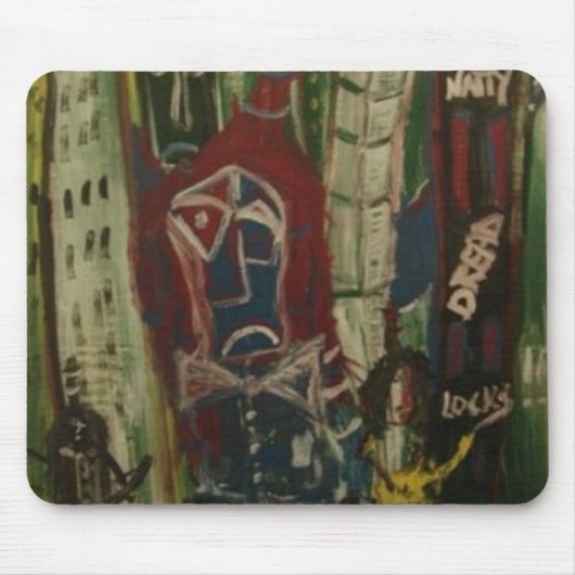Drehen in den Kern Mousepad (Vorne)