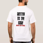 Drehen in den Kern T-Shirt (Rückseite)
