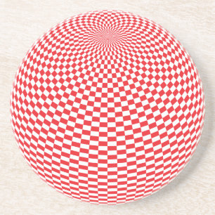 Drehen mit Pattern-Untersetzer Getränkeuntersetzer