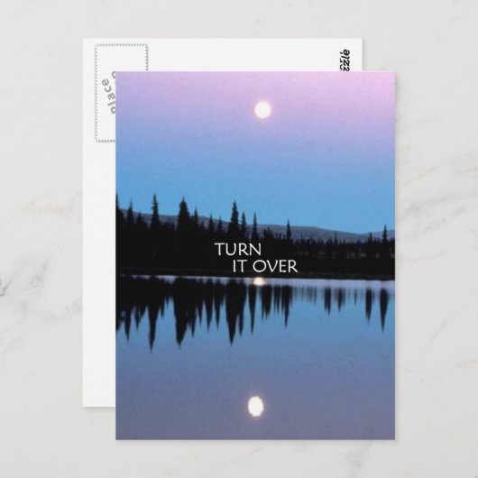 Drehen Postkarte (Vorne/Hinten)