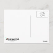 Drehen Postkarte (Rückseite)