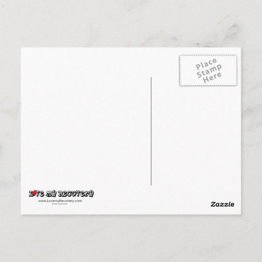 Drehen Postkarte (Rückseite)