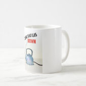 Drehen Sie das Gas Down Vintage Poster Kaffeetasse (VorderseiteRechts)