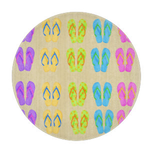 Drehen Sie das runde Reinfall-Glasschneiden-Brett Schneidebrett