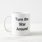 Drehen Sie den Krieg um Tasse (Links)