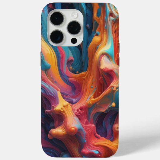 Drehen Sie die Köpfe mit einem dynamischen, dynami Case-Mate iPhone Hülle (Rückseite)