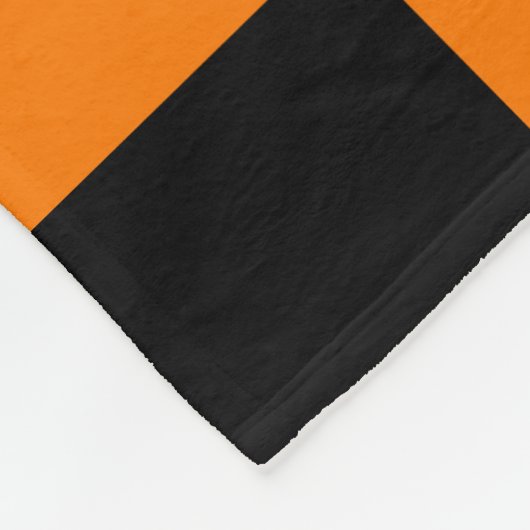 Drehen Sie die Welt orange...CRPS Fleecedecke (Ecke)