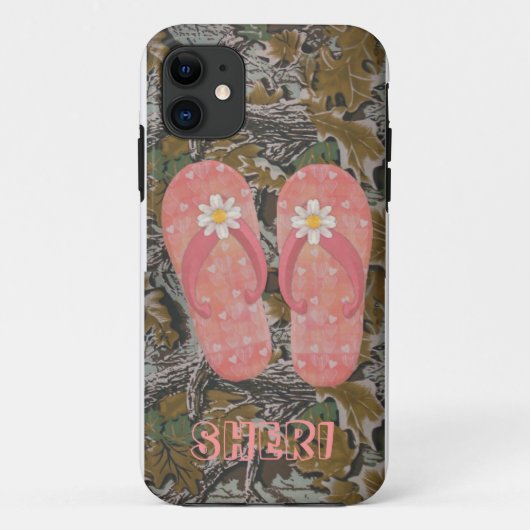 DREHEN SIE FALL DER REINFALL-CAMOUFLAGE-IPHONE UM Case-Mate iPhone HÜLLE (Rückseite)
