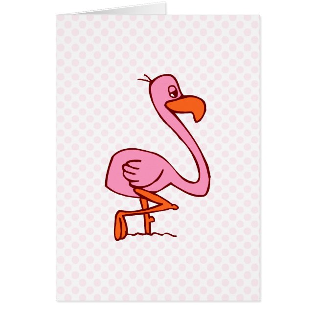 Drehen Sie Flamingo um (Vorne)