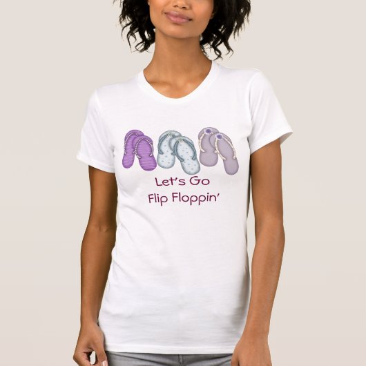 Drehen Sie Floppin T-Shirt um (Vorderseite)