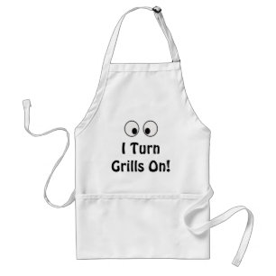 Drehen Sie Grills auf Schürze