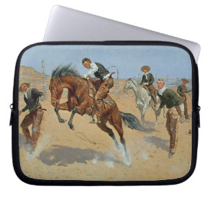 Drehen Sie ihn lose, Bill, c.1893 (Öl auf Laptopschutzhülle