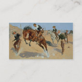 Drehen Sie ihn lose, Bill, c.1893 (Öl auf Visitenkarte (Rückseite)