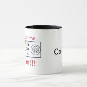 Drehen Sie mich auf Radiokaffee-Tasse Tasse (Zentrum)