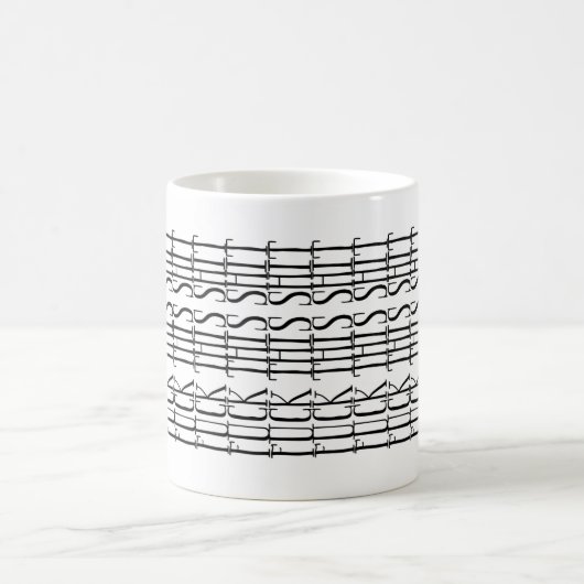 Drehen Sie mich horizontal Kaffeetasse (Mittel)