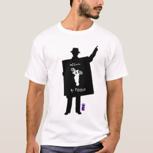 Drehen Sie Nahrung 4 um T-Shirt