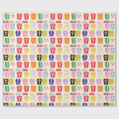 Drehen Sie Reinfall-Collage um Geschenkpapier (Flach)