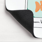 Drehen Sie Reinfall-Foto um Mousepad (Ecke)