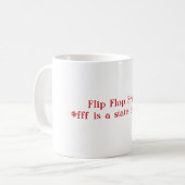 Drehen Sie Reinfall Freitag um Kaffeetasse (Vorderseite Links)