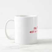 Drehen Sie Reinfall Freitag um Kaffeetasse (Links)