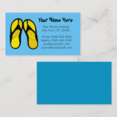 Drehen Sie Reinfall-Geschäfts-Karte um Visitenkarte (Vorne/Hinten)