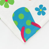 Drehen Sie Reinfall-Muster um Fleecedecke (Ecke)