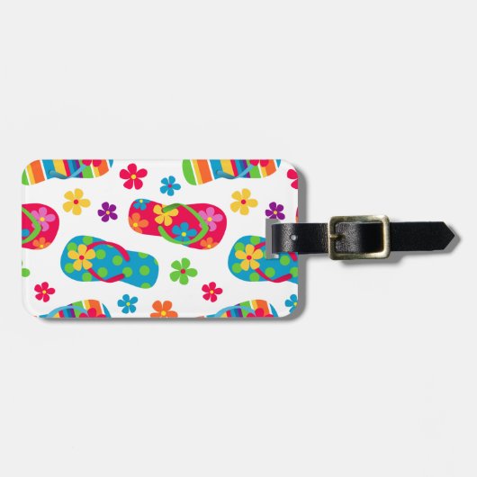 Drehen Sie Reinfall-Muster um Gepäckanhänger (Vorderseite horizontal)