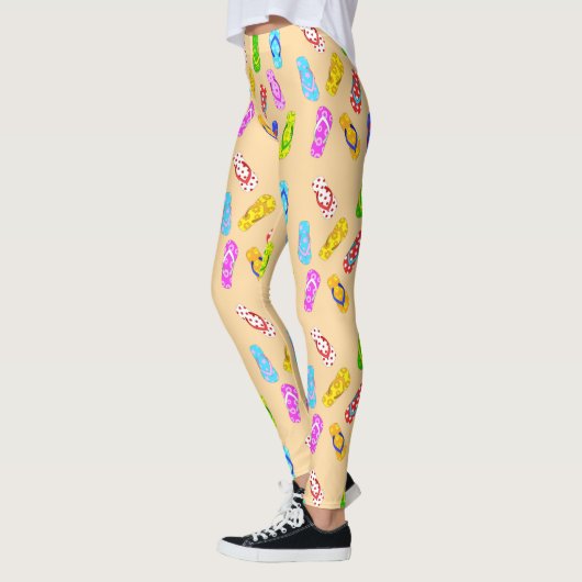 Drehen Sie Reinfall-Muster um Leggings (Links)