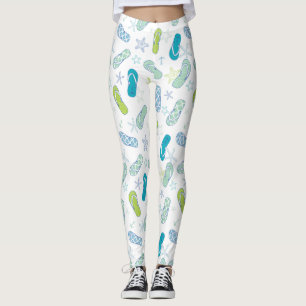 Drehen Sie Reinfall-Muster um Leggings