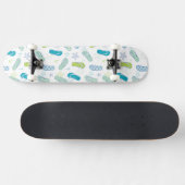 Drehen Sie Reinfall-Muster um Skateboard (Horizontal)