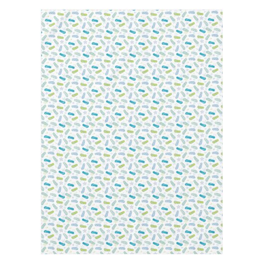 Drehen Sie Reinfall-Muster um Tischdecke (Vorderseite)