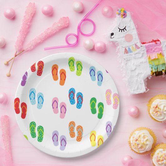 "Drehen Sie Reinfall-" PapierTeller um (Party)