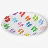 "Drehen Sie Reinfall-" PapierTeller um (Schrägansicht)