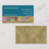 Drehen Sie Reinfall-Sammlungs-Visitenkarte um Visitenkarte (Vorne/Hinten)