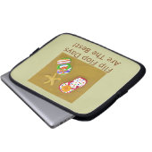 Drehen Sie Reinfall-Tage um Laptopschutzhülle (Vorne Knopf)