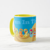 Drehen Sie Reinfall-Tasse um Tasse (Vorderseite Links)