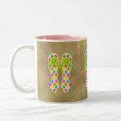 Drehen Sie Reinfall-Zickzack Tasse um (Links)