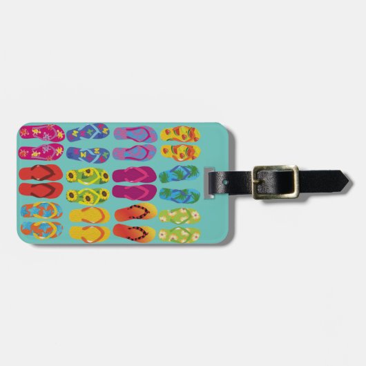 Drehen Sie Reinfälle durch das Dutzend um Gepäckanhänger (Vorderseite horizontal)