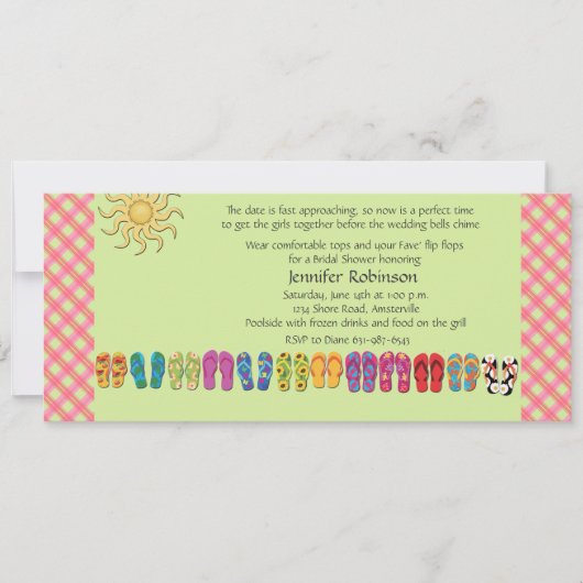 Drehen Sie Reinfälle in einer Reihen-Einladung um Einladung (Vorderseite)