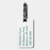 Drehen Sie Reinfälle sechs Satz um Gepäckanhänger (Rückseite vertikal)